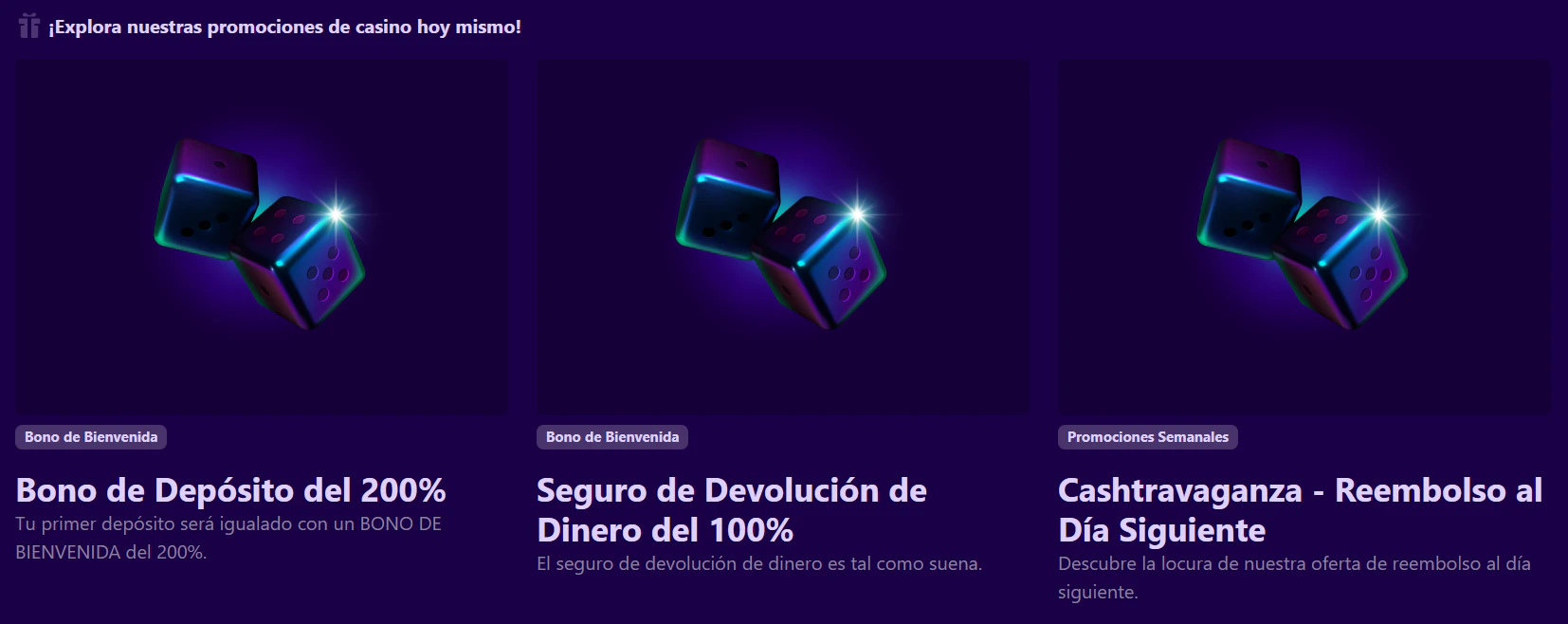 Promociones de Paradise8 Casino
